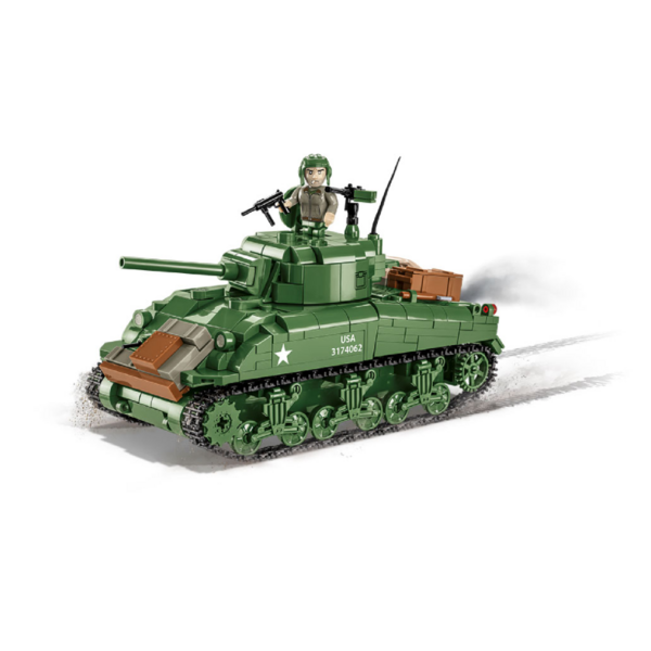 Конструктор Cobi Company of Heroes 3 Танк M4 Шерман, 615 деталей (COBI-3044) - Pampik - 5