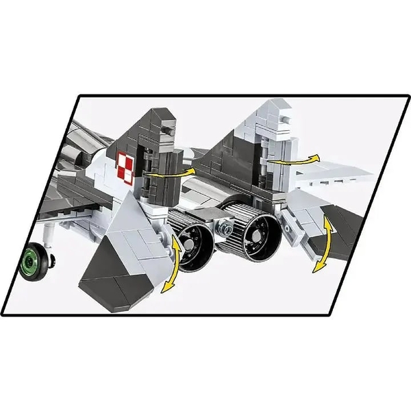 Конструктор Cobi Літак МіГ-29 Fulcrum, 600 деталей (COBI-5834) - Pampik - 8