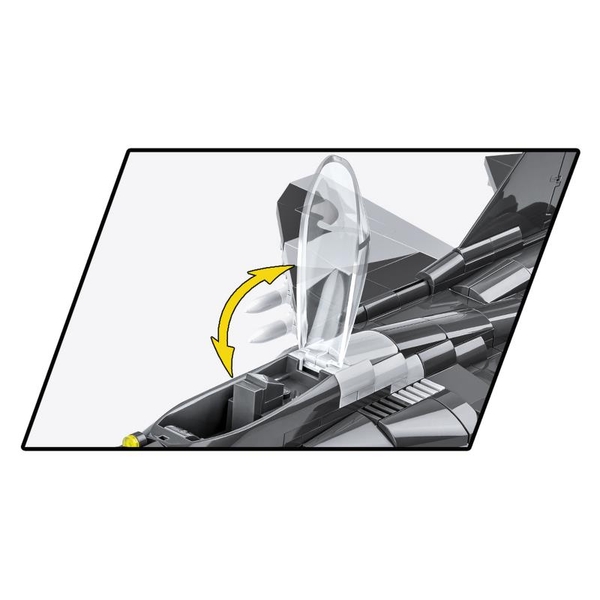 Конструктор Cobi Самолет МіГ-29 (UA/PL) Fulcrum, 550 деталей (COBI-5840) - Pampik - 5