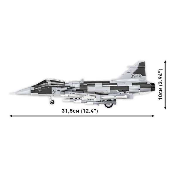 Конструктор Cobi Літак SAAB JAS 39 Gripen E, 480 деталей (COBI-5820) - Pampik - 8