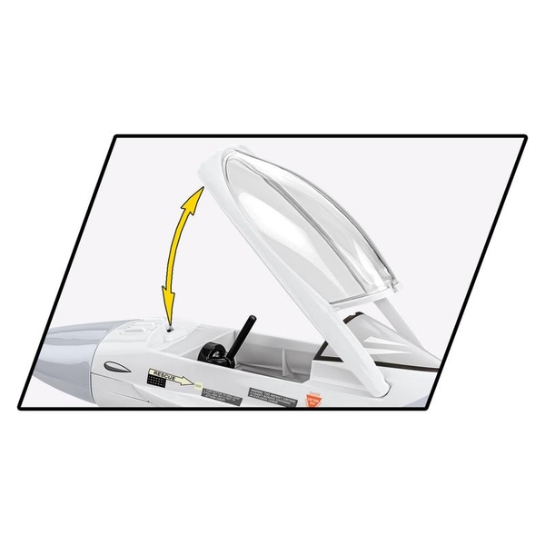 Конструктор Cobi Самолет F-16AM Fighting Falcon (UA), 500 деталей (COBI-5893) - Pampik - 6