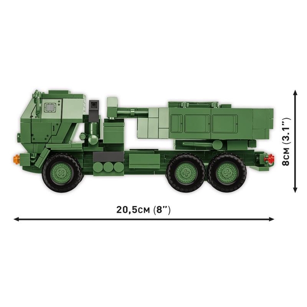 Конструктор Cobi РСЗВ Himars M142 (UA/PL/US), 604 детали (COBI-2626) - Pampik - 11