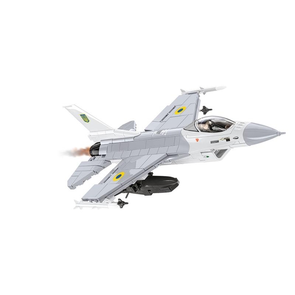 Конструктор Cobi Самолет F-16AM Fighting Falcon (UA), 500 деталей (COBI-5893) - Pampik - 4
