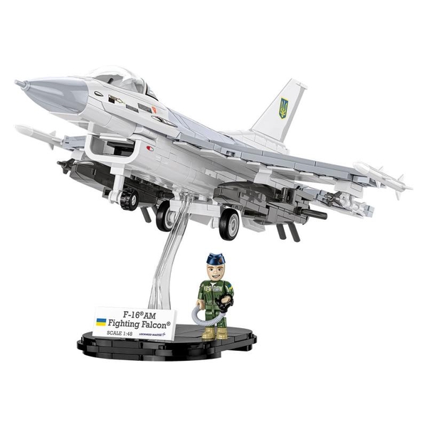 Конструктор Cobi Самолет F-16AM Fighting Falcon (UA), 500 деталей (COBI-5893) - Pampik - 3