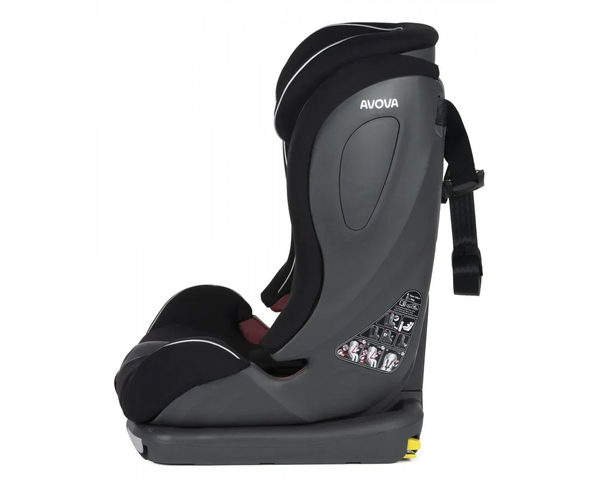 Автокрісло Avova Sperling-Fix i-Size Pearl Black - Pampik - 3