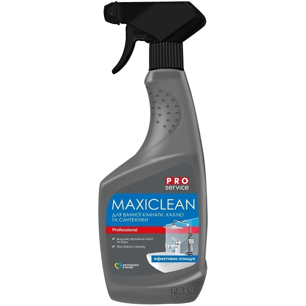 Засіб для ванної кімнати PRO service Maxiclean, 550 мл - Pampik