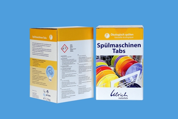 Таблетки для посудомийних машин Ulrich Naturlich, 60 шт. - Pampik - 2