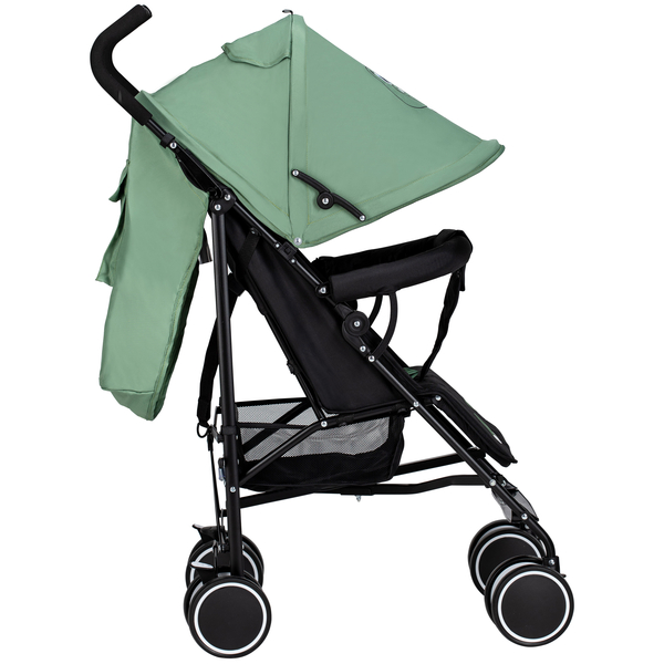 Прогулочная коляска-трость FreeON Simple Black-Green, черный с зеленым (48563) - Pampik - 2