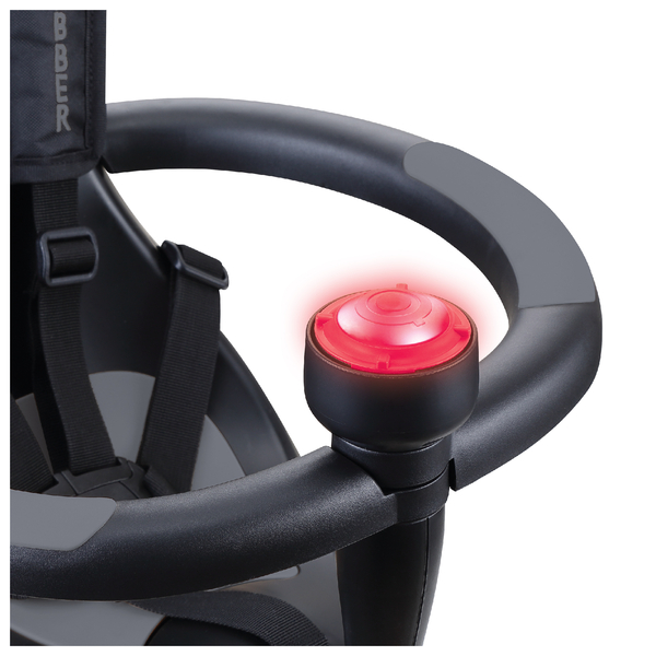 Велосипед дитячий Globber Explorer Trike 4в1 Deluxe Play, чорно-сірий (636-120) - Pampik - 5