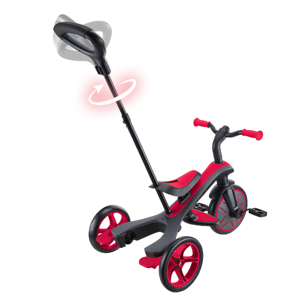 Велосипед дитячий Globber Explorer Trike 4в1, червоний (634-102) - Pampik - 6