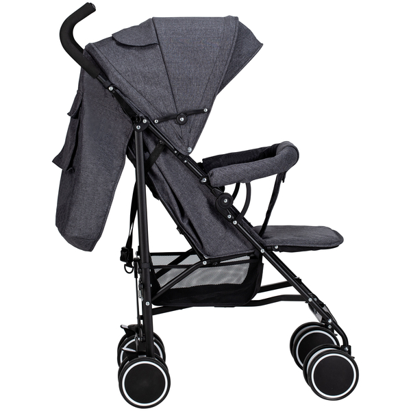 Прогулянкова коляска-тростина FreeON Simple Grey, сірий (48532) - Pampik - 2