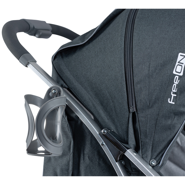 Прогулочная коляска FreeON Lux Grey (44534) - Pampik - 5