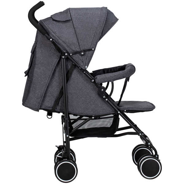 Прогулянкова коляска-тростина FreeON Simple Grey, сірий (48532) - Pampik - 3