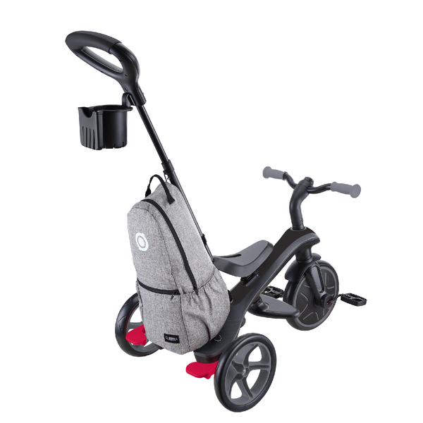 Велосипед дитячий Globber Explorer Trike 4в1 Deluxe Play, чорно-сірий (636-120) - Pampik - 6