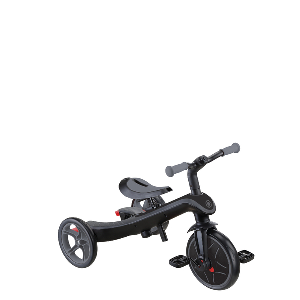 Велосипед дитячий Globber Explorer Trike 4в1 Deluxe Play, чорно-сірий (636-120) - Pampik - 8