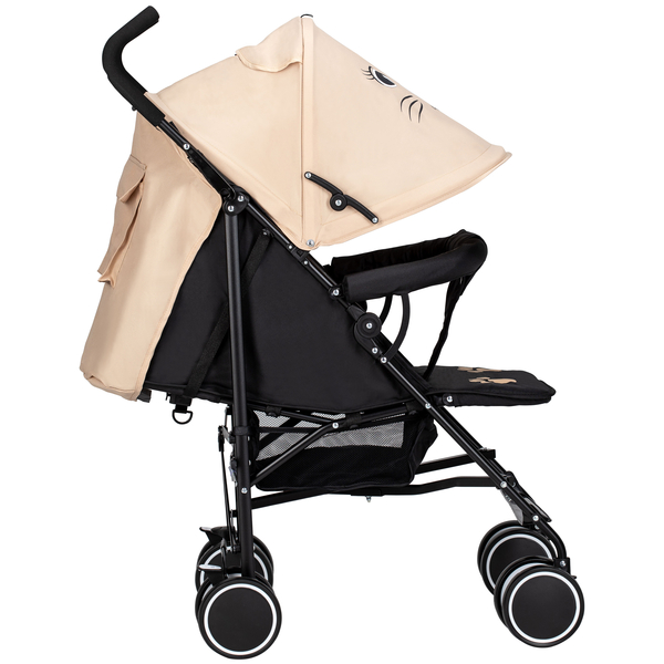 Прогулянкова коляска-тростина FreeON Simple Black-Yellow, чорний з жовтим (48570) - Pampik - 2