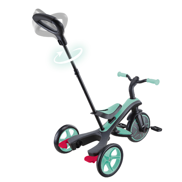 Велосипед детский Globber Explorer Trike 4в1, мятный (634-206) - Pampik - 6