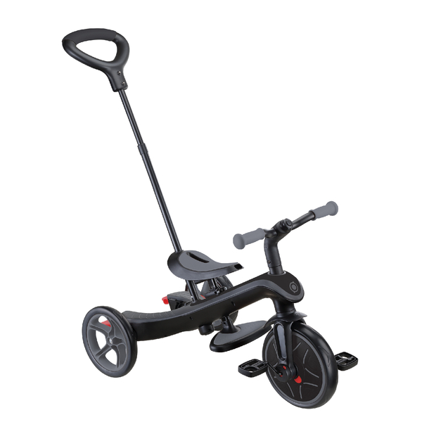 Велосипед дитячий Globber Explorer Trike 4в1 Deluxe Play, чорно-сірий (636-120) - Pampik - 7