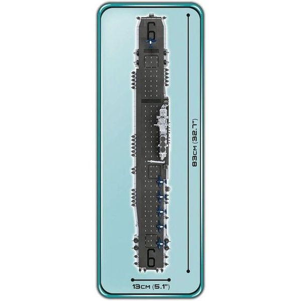 Конструктор Cobi Авіаносець Ентерпрайз, 2510 деталей (COBI-4815) - Pampik - 10