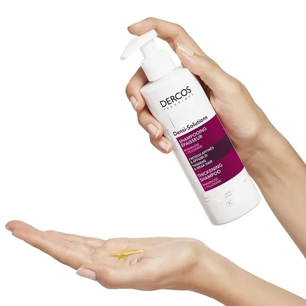 Шампунь Vichy Dercos Densi-Solution Thickening для відновлення густоти і об'єму волосся, 400 мл - Pampik - 5