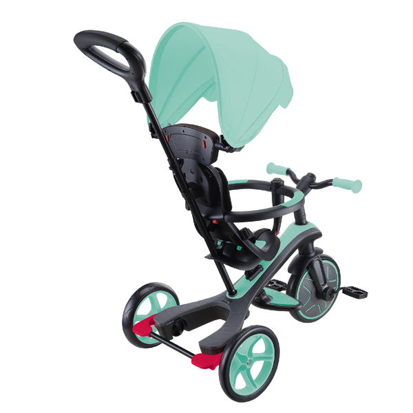 Велосипед детский Globber Explorer Trike 4в1, мятный (634-206) - Pampik - 4