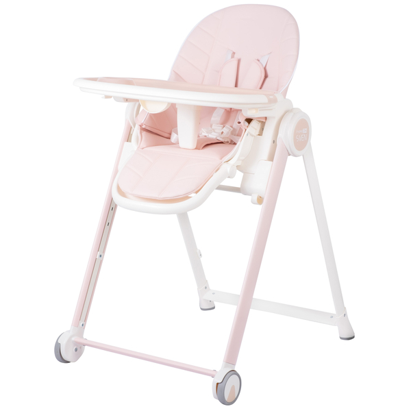 Стульчик для кормления FreeON Sven Pink, светло-розовый (31290) - Pampik