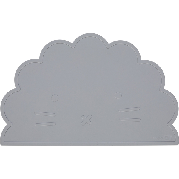 Силиконовый коврик для кормления FreeOn Lion, серый (46378) - Pampik