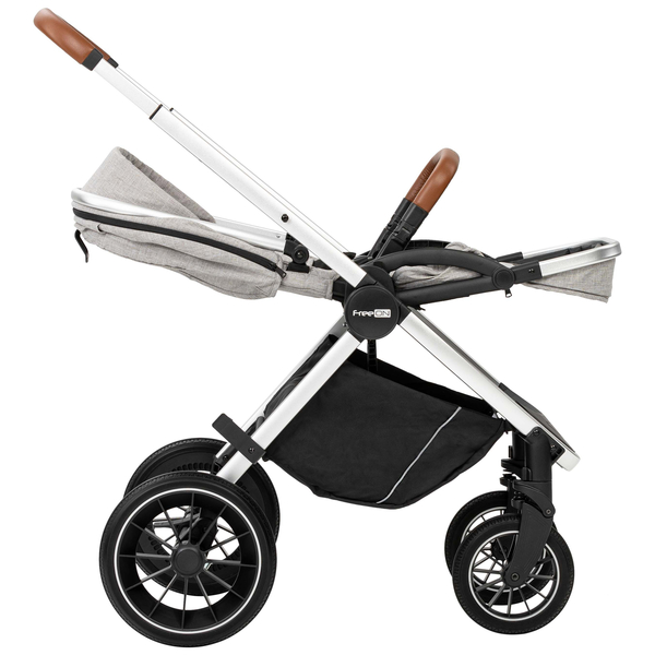 Универсальная коляска 3 в 1 FreeON Joy Grey (49676) - Pampik - 6