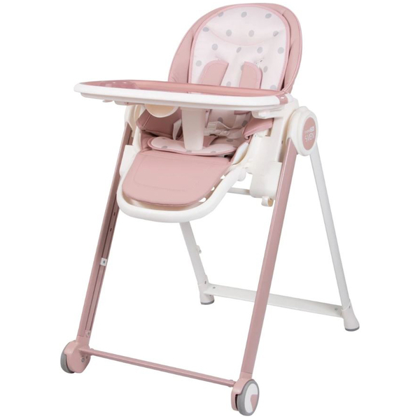 Стульчик для кормления FreeON Sven de lux Pink, розовый (44640) - Pampik