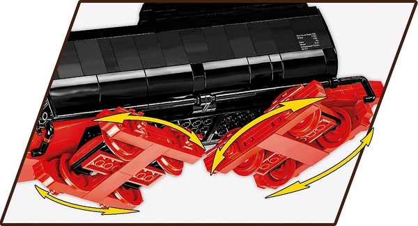 Конструктор Cobi Локомотив DR BR Class 52, масштаб 1:35, 2505 деталей (COBI-6282) - Pampik - 8