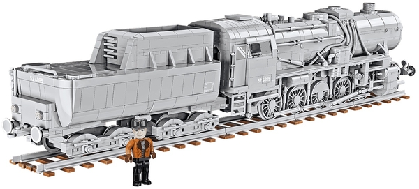 Конструктор Cobi Локомотив Kriegslokomotive Class 52, масштаб 1:35, 2476 деталей (COBI-6281) - Pampik - 3