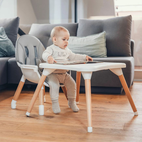 Стільчик для годування FreeON EOS 3 in 1 Grey (44275) - Pampik - 6