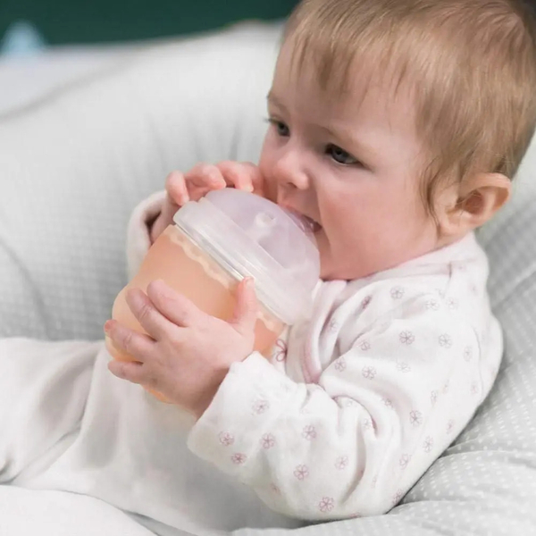 Антиколікова пляшечка Olababy GentleBottle бірюзовий, 120 мл (80420) - Pampik - 2