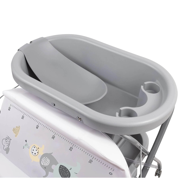 Ванна дитяча FreeON Elephants з пеленальним столиком (49225) - Pampik - 2