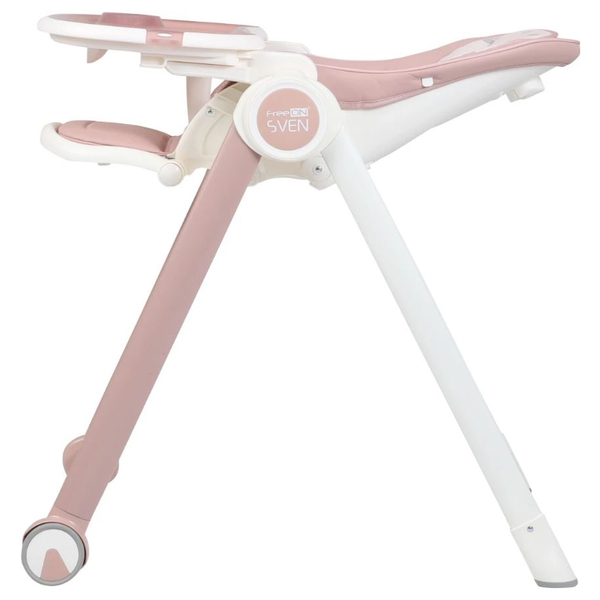 Стульчик для кормления FreeON Sven de lux Pink, розовый (44640) - Pampik - 3