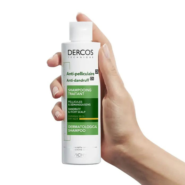 Шампунь Vichy Dercos против перхоти для сухих волос, 200 мл (M0362921) - Pampik - 4