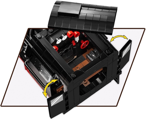 Конструктор Cobi Локомотив DR BR Class 52, масштаб 1:35, 2505 деталей (COBI-6282) - Pampik - 7