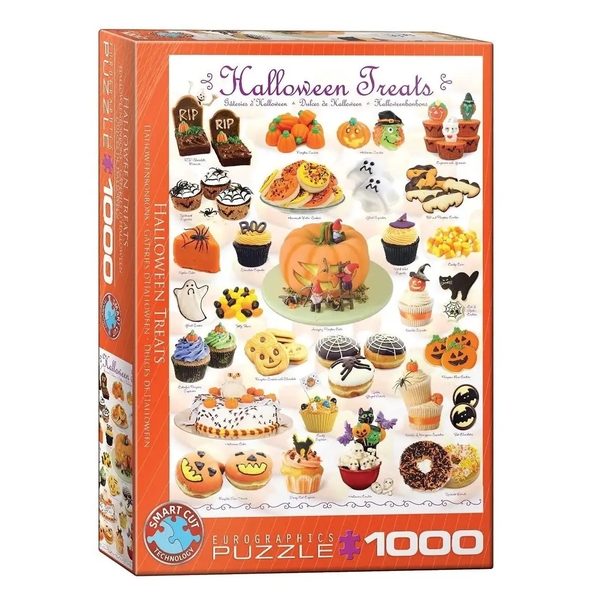 Пазл EuroGraphics Угощеня на Хэллоуин, 1000 элементов (6000-0432) - Pampik