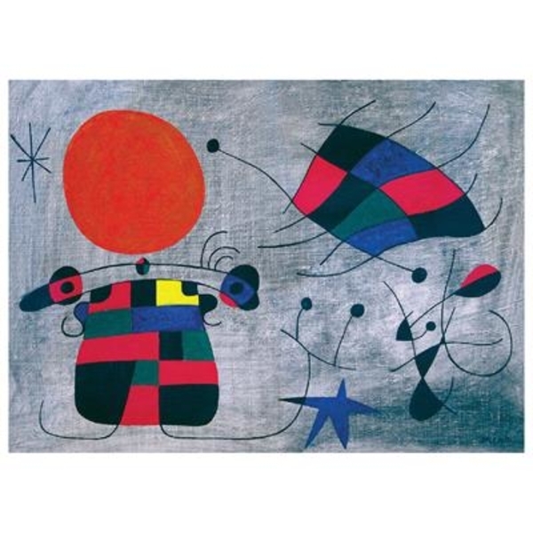 Пазл EuroGraphics Посмішка з яскравих крил, Жоан Міро, 1000 елементів (6000-0856) - Pampik - 2