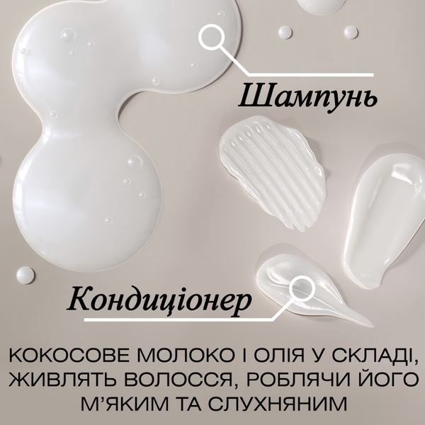 Кондиціонер для волосся OGX Coconut Milk Живильний з кокосовим молоком, 385 мл - Pampik - 11