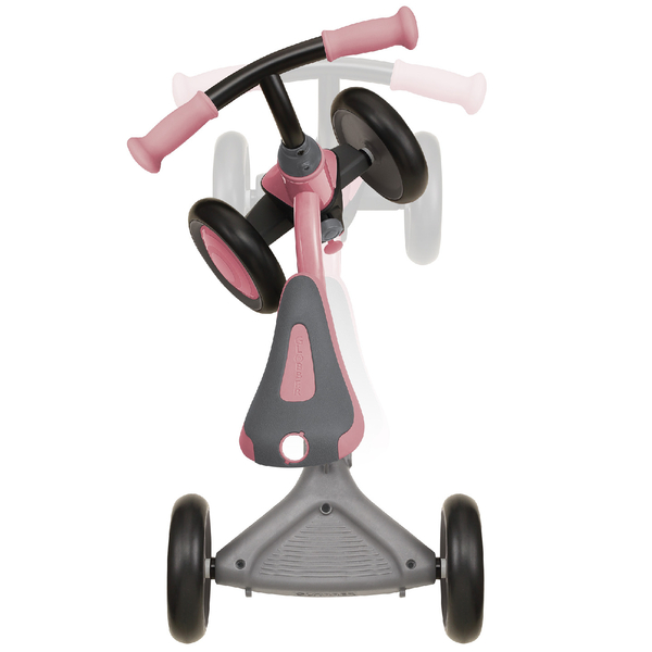 Беговел Globber Learning bike 3 в 1 Deluxe, пастельно-розовый (639-211) - Pampik - 13