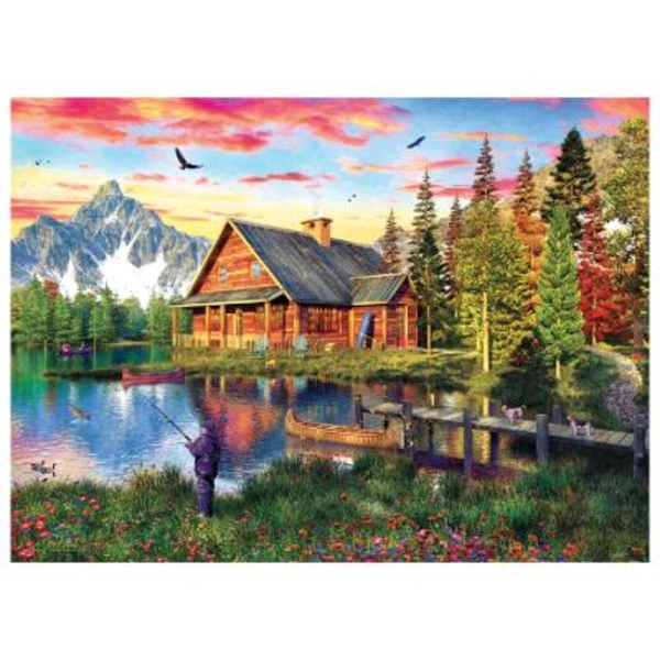 Пазл EuroGraphics Рибальський будиночок, Домінік Девісон, 1000 елементів (6000-5376) - Pampik - 2
