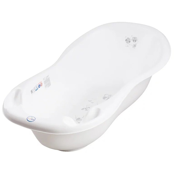 Ванночка дитяча Tega Baby Lux Owls, 102 см, білий (SO-005-103) - Pampik