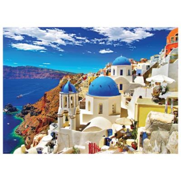 Пазл EuroGraphics Ія, Санторіні, Греція, 1000 елементів (6000-0944) - Pampik - 2