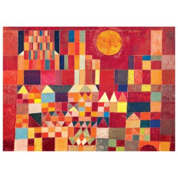 Пазл Eurographics Замок і Сонце, Пауль Клее, 1000 елементів (6000-0836) - Pampik - 2