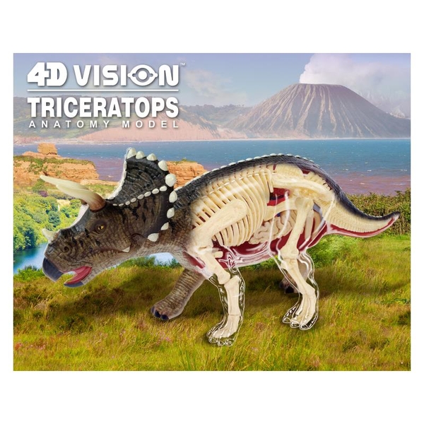 Об'ємна модель 4D Master Трицератопс, 46 деталей (FM-622014) - Pampik - 11