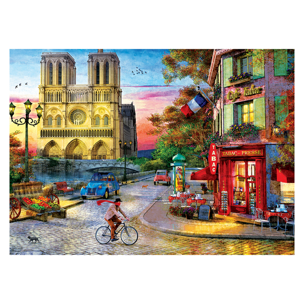 Пазл EuroGraphics Захід сонця Нотр-Дам, Домінік Девісон, 1000 елементів (6000-5530) - Pampik - 2