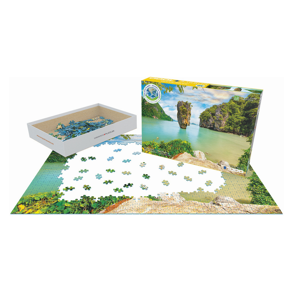 Пазл EuroGraphics Врятуємо нашу планету, Острів Тихого океану, 1000 елементів (6000-5788) - Pampik - 3