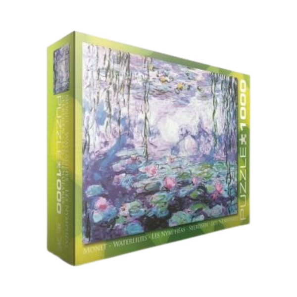 Пазл EuroGraphics Водяні лілії, Клод Оскар Моне, 1000 елементів (6000-4366) - Pampik
