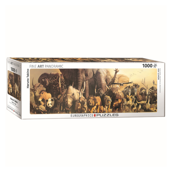 Пазл EuroGraphics Ноїв ковчег, Харуо Такіно, панорамний, 1000 елементів (6010-4654) - Pampik